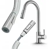 ARI Keukenmengkraan Inox met Uittrekbare Spuit - Flexibel & Draaibaar