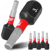 Milwaukee SHOCKWAVE IMPACT DUTY HEX3 25mm Bits (5 stuks)