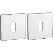 Aprile | Premium Sleutelrozet | 52x52x7mm | Vierkant | Chroom gepolijst