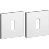 Aprile Comfort Vierkant Sleutelrozet 53x53x7mm Chroom Gepolijst Rozetten