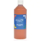 Gallery plakkaatverf, flacon van 500 ml, lichtbruin