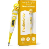 Babydrogist digitale Baby Thermometer met flexibele tip - Rectaal, oksel & oraal - Eend