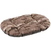 Ferplast dierenkussen Relax 65 x 42 cm katoen bruin