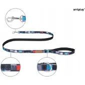 Amiplay Adventure Hondenlijn Nylon Stad 140cm - M