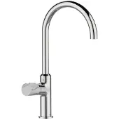 Invena Gabro Plus Keukenkraan - Chroom met Marmer Effect