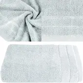 Eurofirany Luxe Katoenen Badhanddoek 70x140 cm - Zilverkleurig