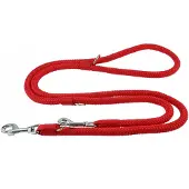 Champion Verstelbare Hondenlijn 3m - Robuust, 1.4cm Dik, Rood