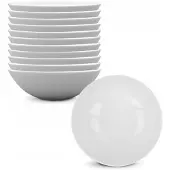 Lubiana Boss Diepe Borde 18 cm Wit - 12 Stuks