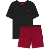 HUGO Aaron 10253443 Korte Mouw Pyjama