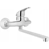 Invena Perea wandkraan keuken 25cm uitlaat chroom - BC-05-D01-A