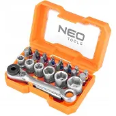 Neo Tools Bitset 24 Delen - PH, PZ, TT, HEX