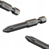 Stalco Pozidriv Bit 1/4" PZ 1x50mm - Duurzame Schroefbit