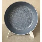 Lubiana Marrakesh Diep Bord Blauw 20cm Porselein