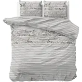 Sleeptime polyester microvezel dekbedovertrek lits-jumeaux (240x220 cm)