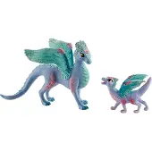 Schleich Bayala Flower Dragon And Baby 70592 Figure Veelkleurig Kinderen