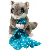 Heunec knuffel Siebenschläfer pluche 21cm kindvriendelijk speelgoed.