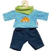 Heless Jeans Met T-shirt 35-45 Cm