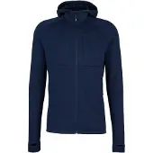 Stoic - MerinoFleece240 StorforsSt. Zip Hoody - Merinohoodie M, blauw