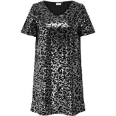 ONLY Carmakoma Carleonora Korte Jurk Dames Zwart Xl-54