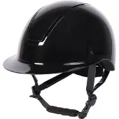 Jansen Veiligheidscap Royal Glossy Black /Black - 55-57