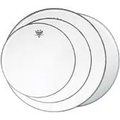 Remo Emperor Clear Tom Pack - 10 12 16" Heads + Free 14 Ambassador