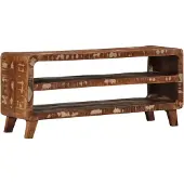 vidaXL Tv-meubel 105x46x32 cm massief gerecycled hout