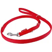 Champion Verstelbare Hondenlijn 225cm Rood - Duurzaam & Veilig