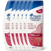 Head & shoulders Pure Intense XXL Shampoo 6 x 625 ml – Anti-Roos