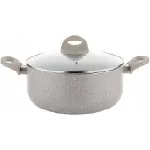 Florina Sandy Aluminium Pan met Anti-aanbaklaag, 24cm, 4.1L
