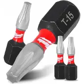 Milwaukee SHOCKWAVE TX15 25mm Slagbits (2 stuks) - Magnetisch