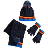 Next Set blauw / navy / oranje / rood