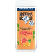 Le Petit Marseillais Biologische Sinaasappel & Grapefruit Bad & Douchegel 650 ml Douchegel