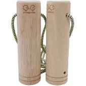 YY VERTICAL - Twins Cylinder - Trainingsgrepen 33 mm, wood /bruin