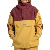 Dc-shoes - Ski jassen - DC-43 Anorak Mustard Gold voor Heren - Maat M - Geel