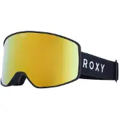 Roxy - Skibrillen - Storm Women Goggles Graphite Black / Clux ML Pink Gold S3 voor Unisex - Paars