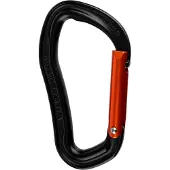 Wild Country Electron Karabiner Straight (Maat One Size, Zwart)