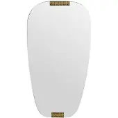 House Doctor Clips spiegel 32x58 cm Goud