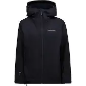 Peak Performance - Ski jassen - M Rider Tech Insulated Jacket Black voor Heren van Gerecycled Polyester - Maat L - Zwart