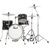 Pearl Midtown 4pc Compact Set With Hardware & Bags Matte Black