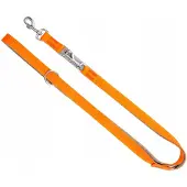 Dingo Energy Silver Verstelbare Hondensnoer 1.6x220cm Oranje