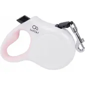 Amiplay Infini Freedom S Hondenlijn Automatisch 3m - Wit, tot 12kg