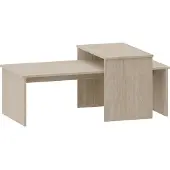En.casa Salontafel Sotapim set van 2 travertijn []