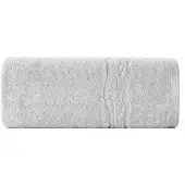 Eurofirany Luxe Karin Handdoek 70x140cm Lichtgrijs - Zacht & Absorberend Katoen