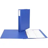 Biurfol Archiefmap A4 40mm 2 ringen PVC Blauw
