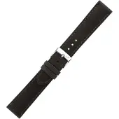 Morellato Horlogeband Leer Zwart 22mm Zilveren Gesp A01X6022E23019CR22