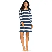 Comtessa Dames Nachthemd 'Seaside Blue'
