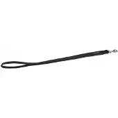 Champion Leren Hondenriem 70cm Zwart - Duurzaam en Stijlvol