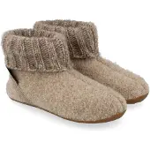 Haflinger Pantoffel Women Huttenschuh Karlo Papiermeliert Effekt-Schoenmaat 38