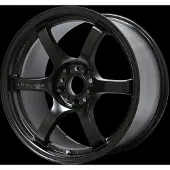 Gram Lights 57DR 17x9.0 +38 5x114.3 Semi Gloss Black Wheel