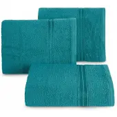 Eurofirany Lori Badhanddoek 50x90 cm - 100% Katoen Frotte - Turquoise